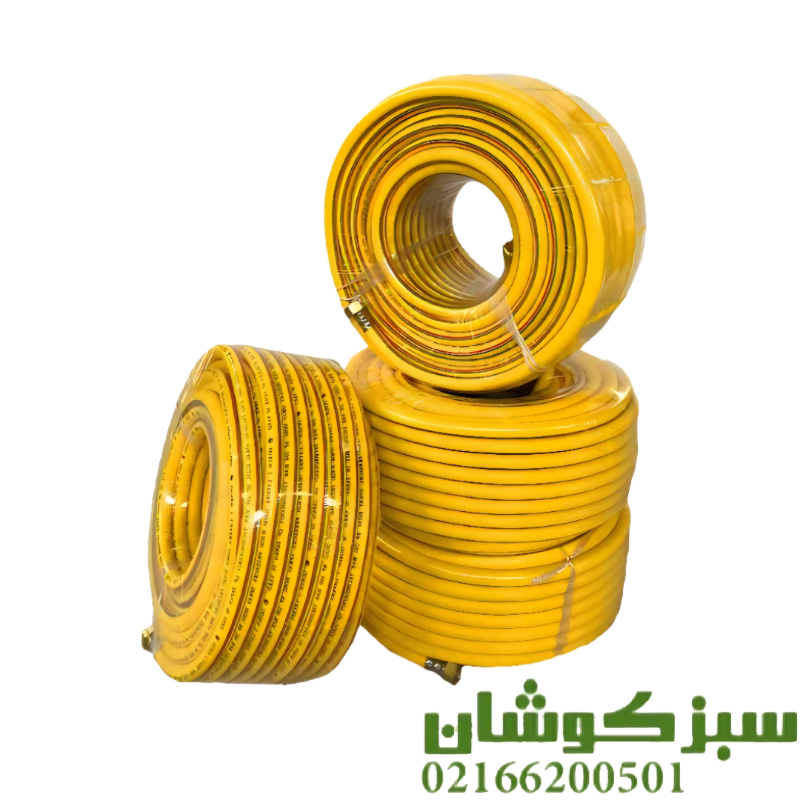 شلنگ سمپاش 5 لایه 50 متری سایز 8.5 میلیمتر