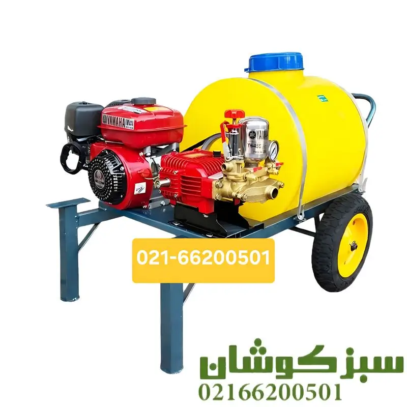 فروش سمپاش فرغونی 100 لیتری یاماها با پمپ 45 بار