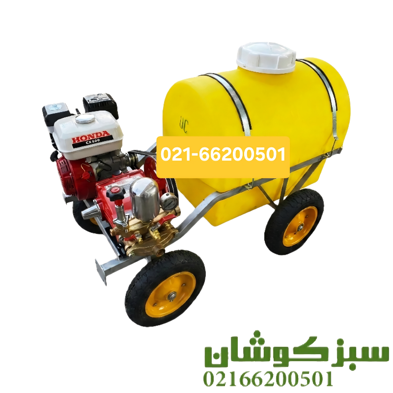 قیمت سمپاش فرغونی 200 لیتری هوندا با پمپ 60 بار لوشانگ تایوان
