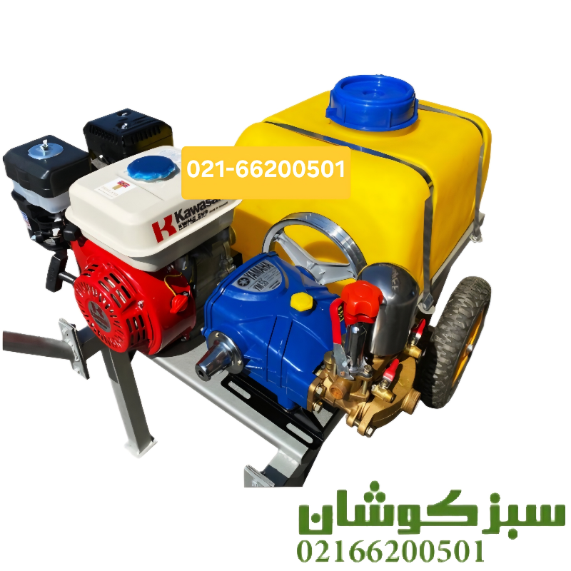 قیمت سمپاش فرغونی 100 لیتری کاوازاکی 6.5 اسب