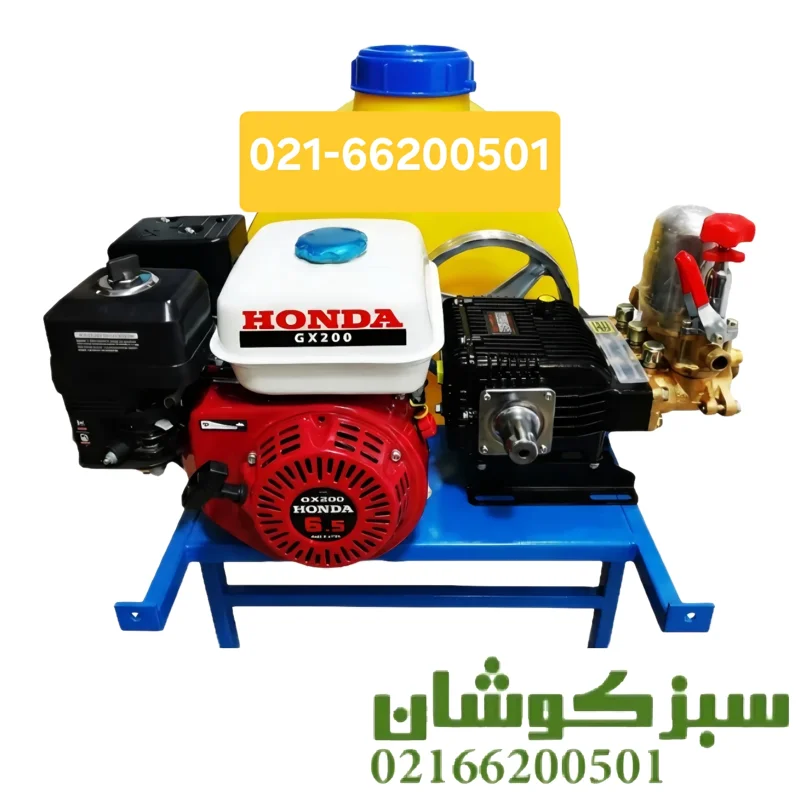 فروش سمپاش فرغونی 100 لیتری هوندا با موتور 7 اسب