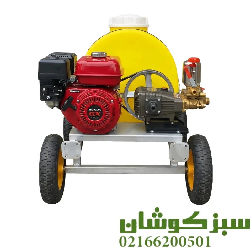 فروش سمپاش فرغونی 200 لیتری هوندا پرو با پمپ 60 بار لوشانگ تایوان