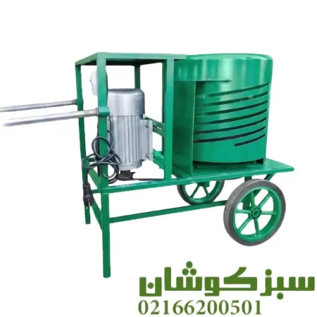 دستگاه پوست کن گردو و بادام 3 اسب با ورق ST52