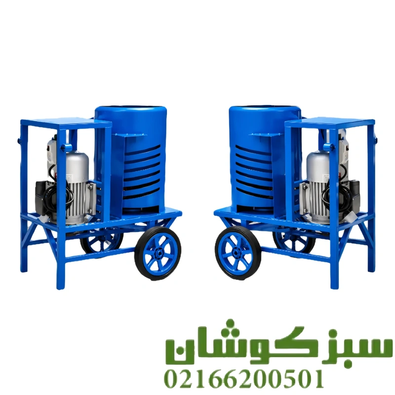قیمت دستگاه پوست کن گردو و بادام 1 اسب با ورق ST52