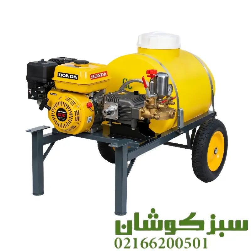 قیمت سمپاش فرغونی 100 لیتری هوندا GX220 با پمپ رینوپاوری