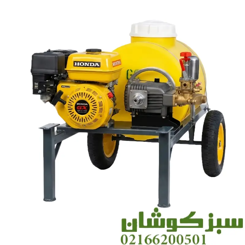 فروش سمپاش فرغونی 100 لیتری هوندا GX220 با پمپ رینوپاوری