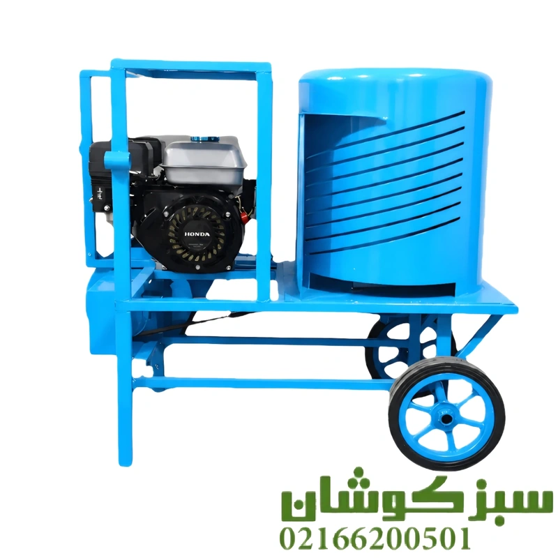 دستگاه پوست کن گردو و بادام بنزینی 400 کیلویی با ورق دیلیدور