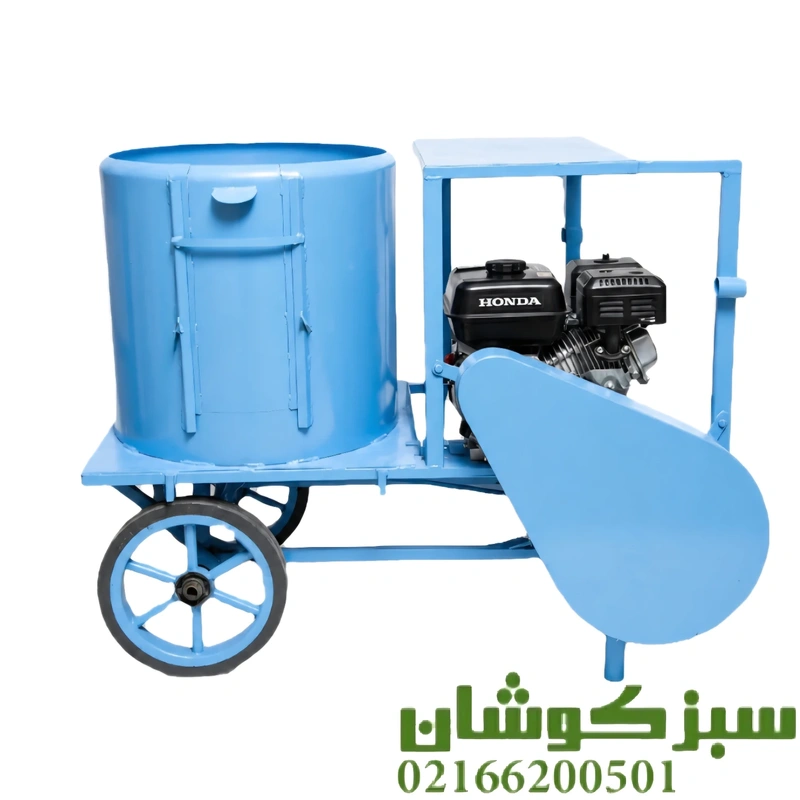 قیمت دستگاه پوست کن گردو و بادام بنزینی 600 کیلویی با ورق دیلیدور