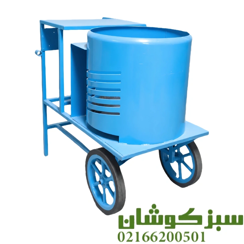 فروش دستگاه پوست کن گردو و بادام بنزینی 600 کیلویی با ورق دیلیدور