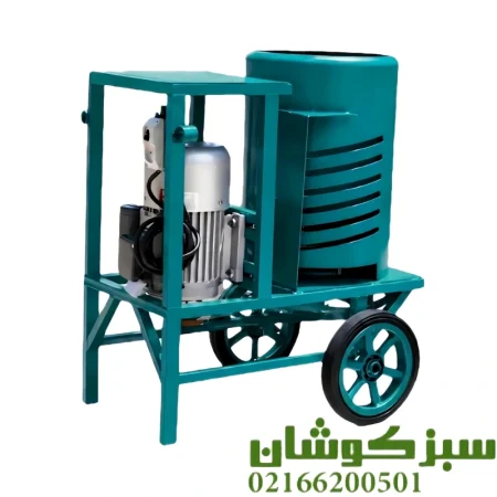 دستگاه پوست کن گردو و بادام 1 اسب با ورق ضد سایش