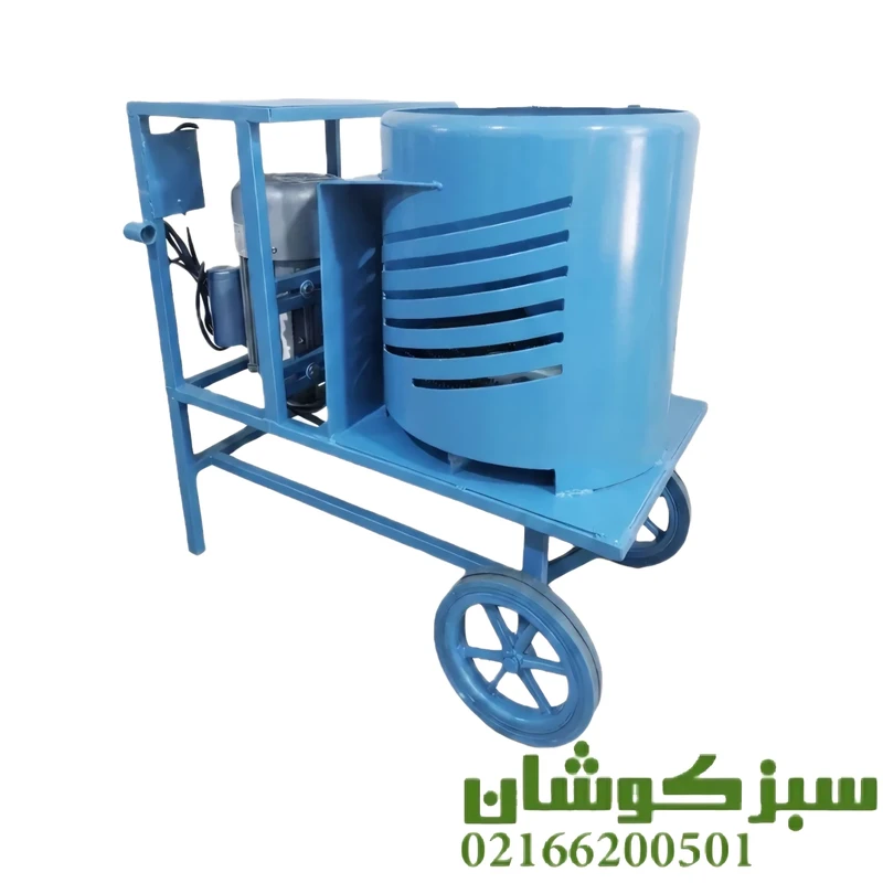 دستگاه پوست کن گردو و بادام 2 اسب 400 کیلویی با ورق دیلیدور