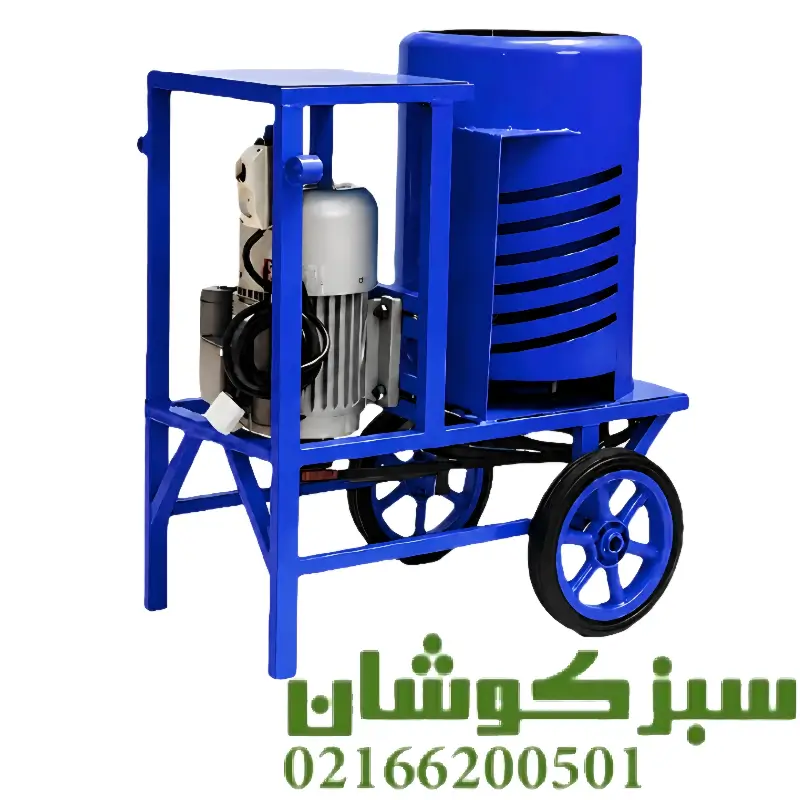 پوست کن گردو و بادام 1 اسب 200 کیلو در ساعت