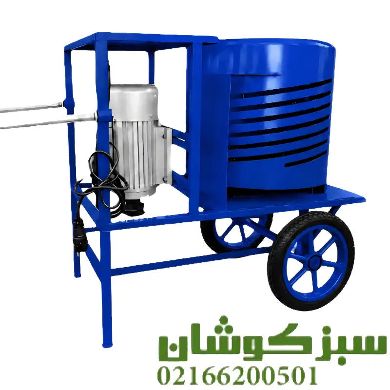 پوست کن گردو و بادام 3 اسب 600 کیلو در ساعت