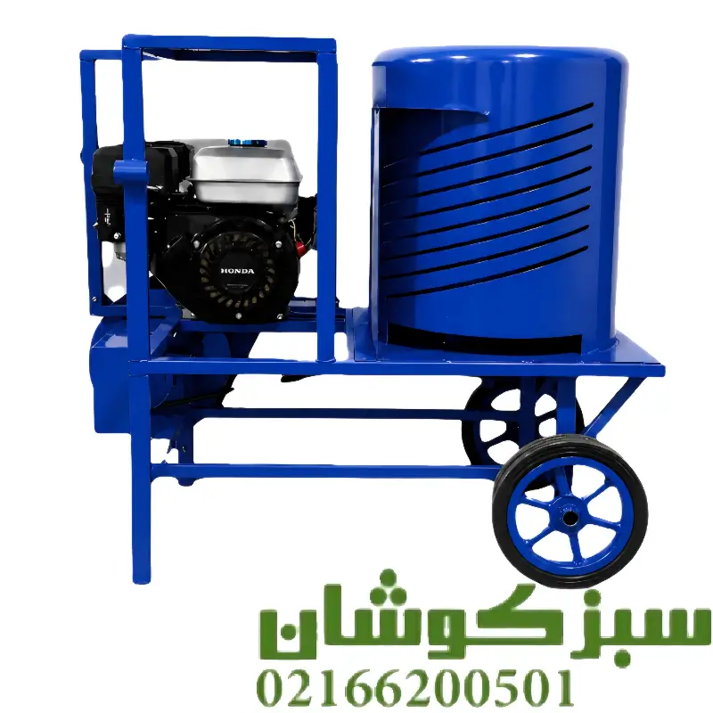 پوست کن گردو و بادام موتوری 400 کیلو در ساعت