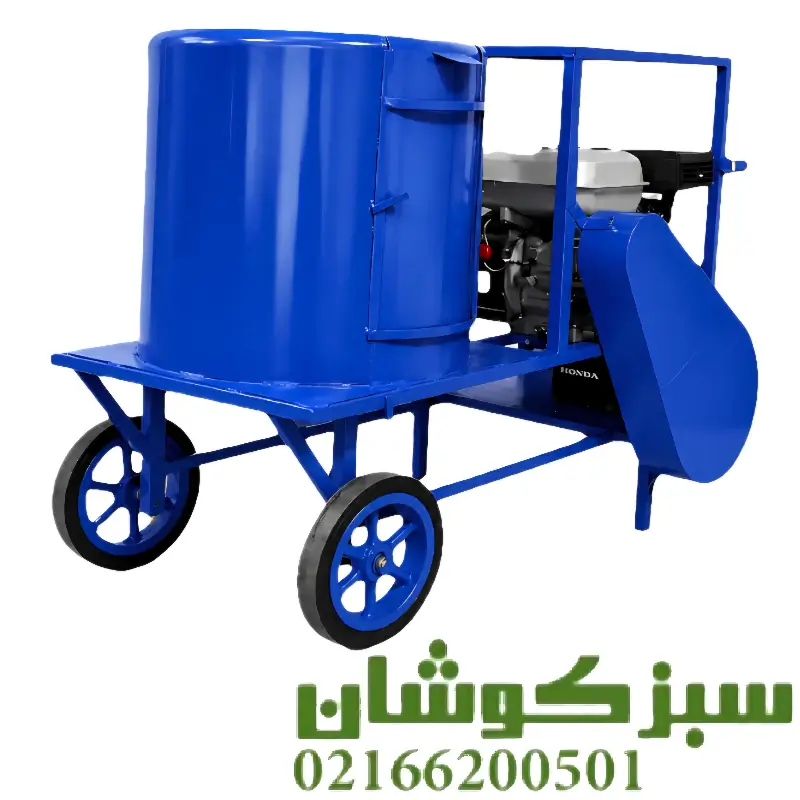 فروش پوست کن گردو و بادام موتوری 400 کیلو در ساعت