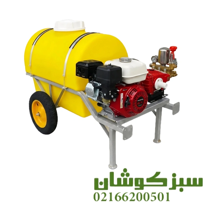 قیمت سمپاش فرغونی 100 لیتری هوندا GX220 با پمپ لوشانگی