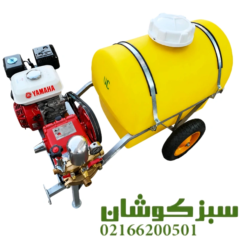 فروش سمپاش فرغونی 100 لیتری یاماها با پمپ 60 بار لوشانگ تایوان