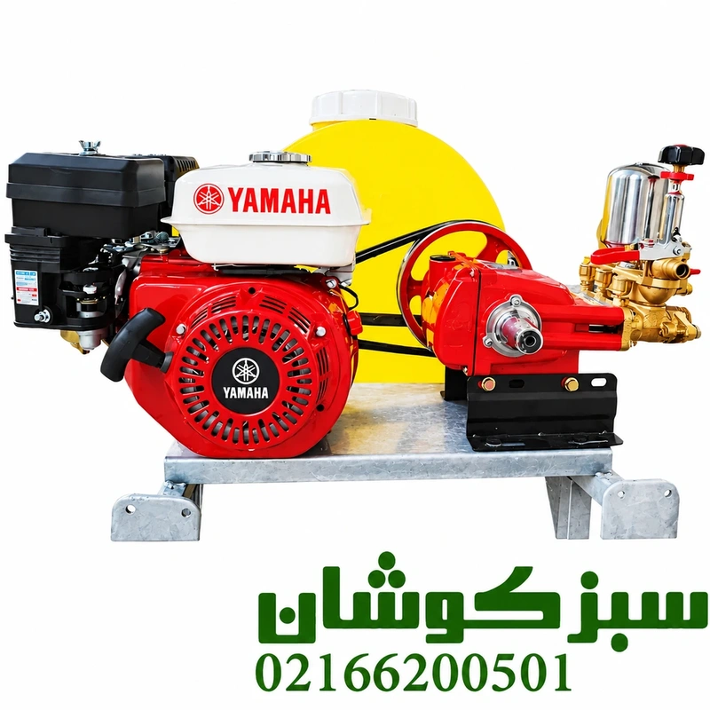 فروش سمپاش فرغونی 200 لیتری یاماها با پمپ 60 بار لوشانگ تایوان