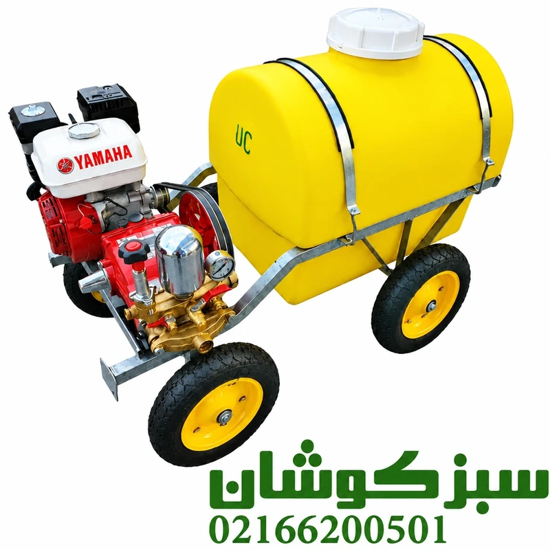 قیمت سمپاش فرغونی 200 لیتری یاماها با پمپ 60 بار لوشانگ تایوان